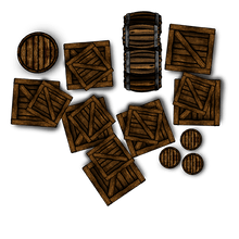 Cargar imagen en el visor de la galería, Shipyard Boats - Dungeons By Dan, Modular terrain and dungeon tiles for tabletop games using battle maps.
