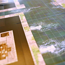 Cargar imagen en el visor de la galería, Dungeons By Dan Printed Map Towers And Sewer Terrain Tiles
