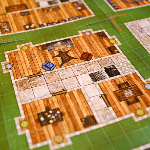 Dungeons By Dan Printed Map Towers And Sewer Terrain Tiles
