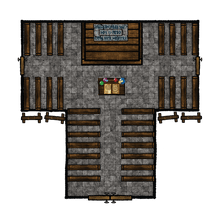 Load image into Gallery viewer, Town And City Buildings - Dungeons By Dan, Modular terrain and dungeon tiles for tabletop games using battle maps.
