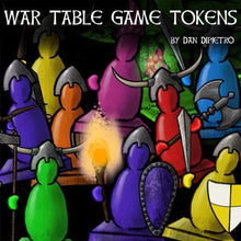 Load image into Gallery viewer, War Table Game Tokens - Dungeons By Dan, Modular terrain and dungeon tiles for tabletop games using battle maps.
